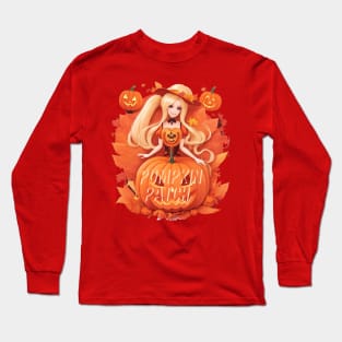 barbie fall pumpkin Long Sleeve T-Shirt